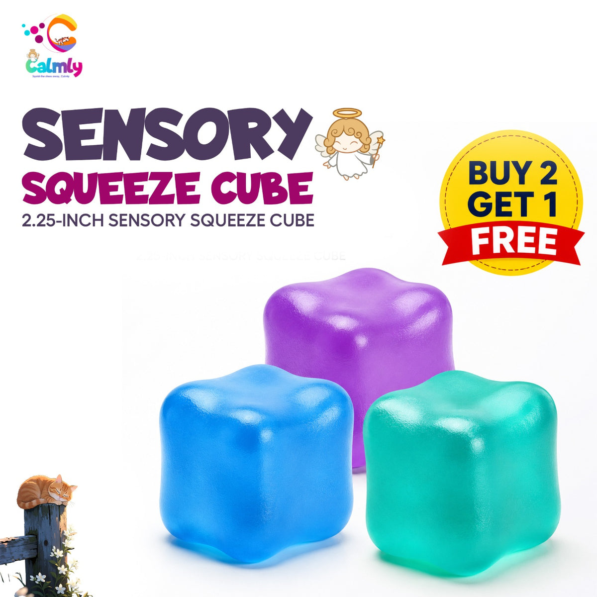 Sensory Squeeze Cube
